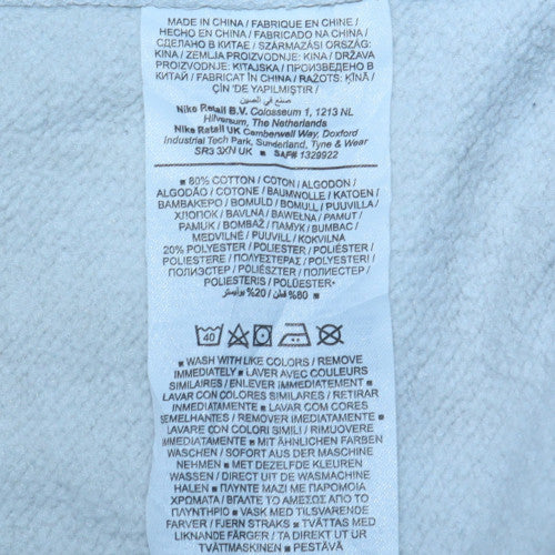 Nike Men's White Pullover Crew Neck Sweatshirt Size M