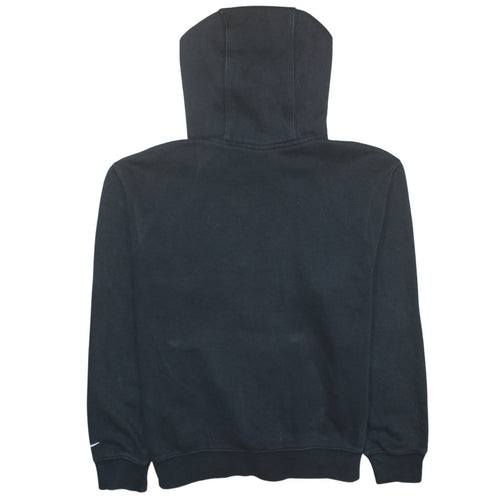 Nike Women's Black Gold Logo Pullover Hoodie Size M - Just Do It