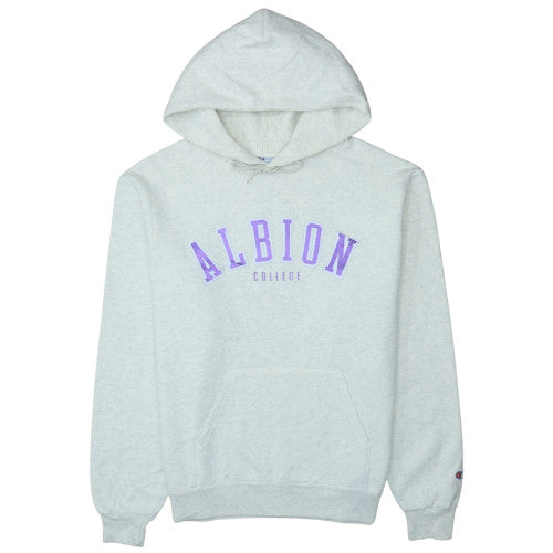 Champion Women’s Grey Albion College Pullover Hoodie M
