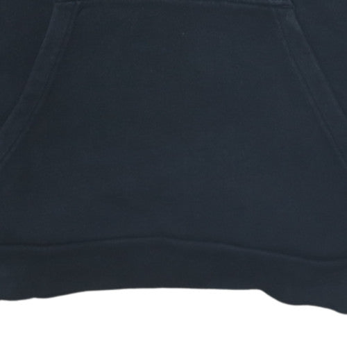 Adidas Men's Black Pullover Hoodie Medium Graphic Fleece Sweatshirt