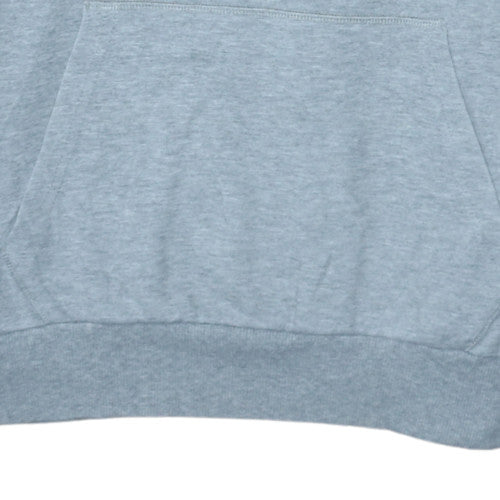 Ellesse Mens Grey Black Pullover Hoodie L Logo Sportswear