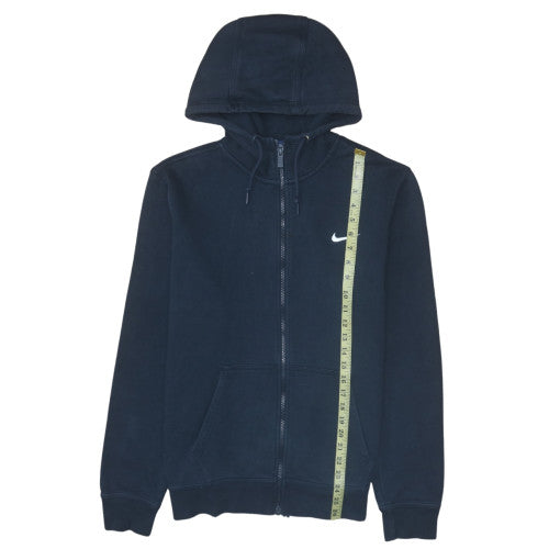 Nike Men's Blue Full Zip Hoodie Size L Sports Fleece