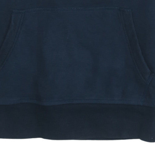 Superdry Men's Blue Pullover Hoodie Medium Vintage Logo