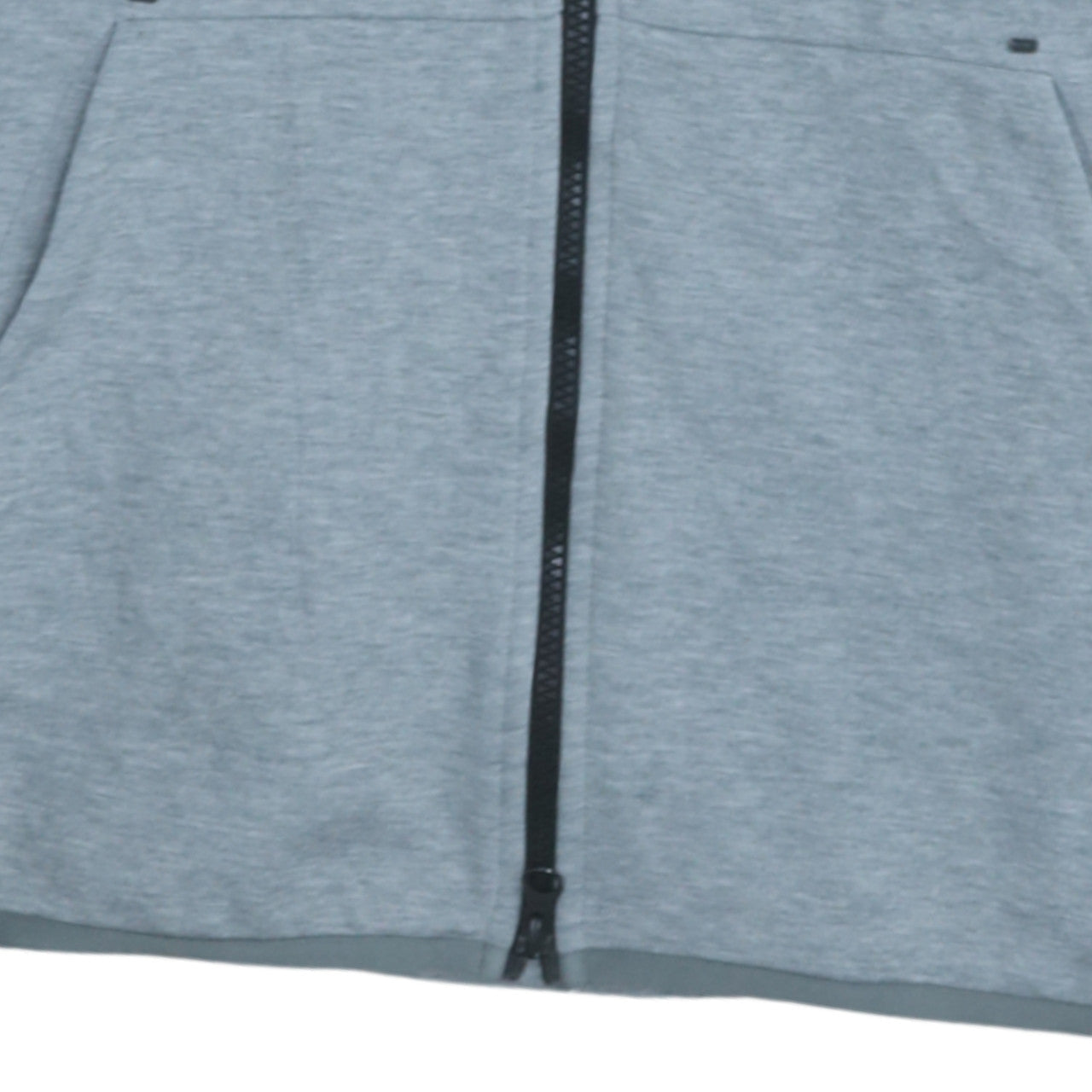 Nike Men's Grey Full Zip Hoodie L Regular Fit