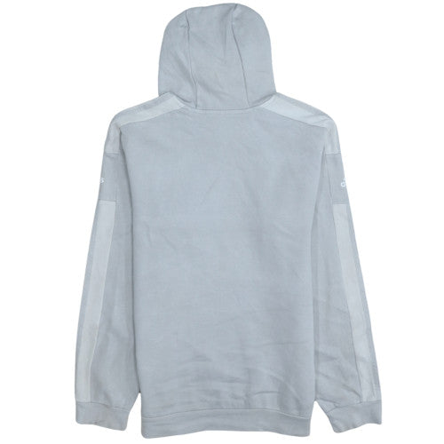 Adidas Men’s Grey Pullover Hoodie Fleece Lined Size M