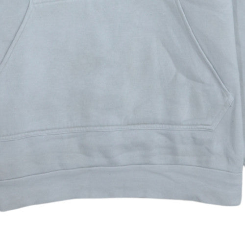 Adidas Men’s Grey Pullover Hoodie Fleece Lined Size M