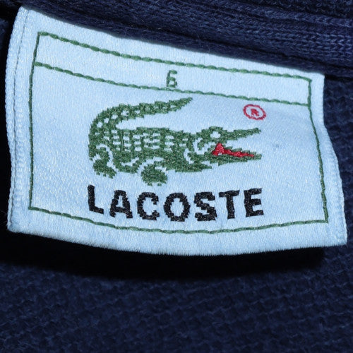 Lacoste Men’s Blue Crew Neck Cotton Knit Sweatshirt L Regular
