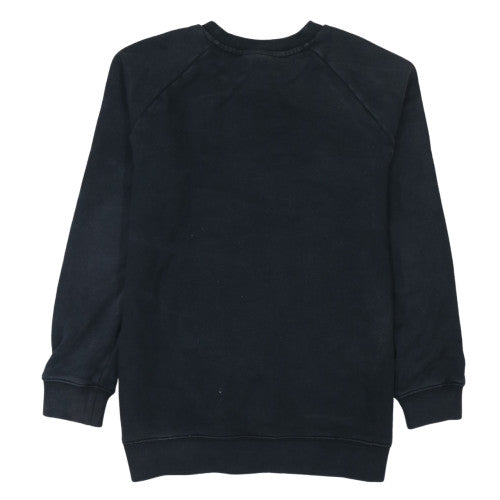 Adidas Womens Black XS Crew Neck Pullover Sweatshirt