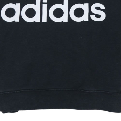Adidas Womens Black XS Crew Neck Pullover Sweatshirt