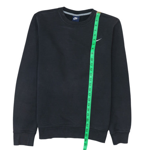 Nike Men's Black Crew Neck Pullover Sweatshirt M Regular Fit