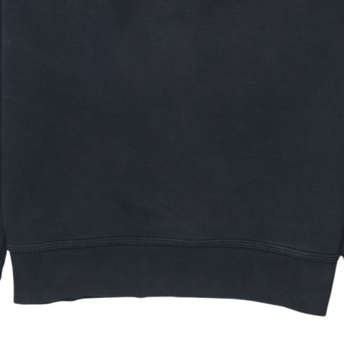 Nike Men's Black Crew Neck Pullover Sweatshirt M Regular Fit