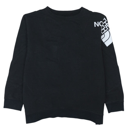 The North Face Womens Black L Pullover Sweatshirt Cotton Blend