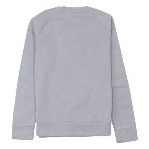 Adidas Women Grey Crew Neck Long Sleeve Sweatshirt Size 12-14