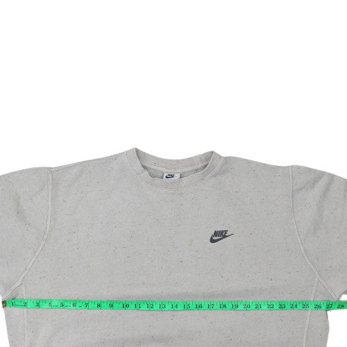 Nike Men's Grey XL Pullover Sweatshirt Crew Neck Fleece