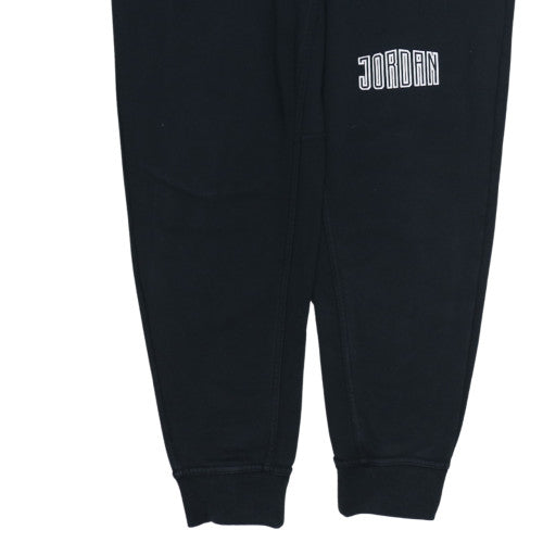 Jordan Men's Black Jogger Sweatpants L Cotton Blend Drawstring