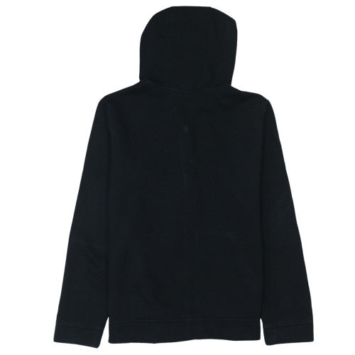 Nike Boys Black Full Zip Hoodie XL (158-170cm) Fleece Lined Sweatshirt