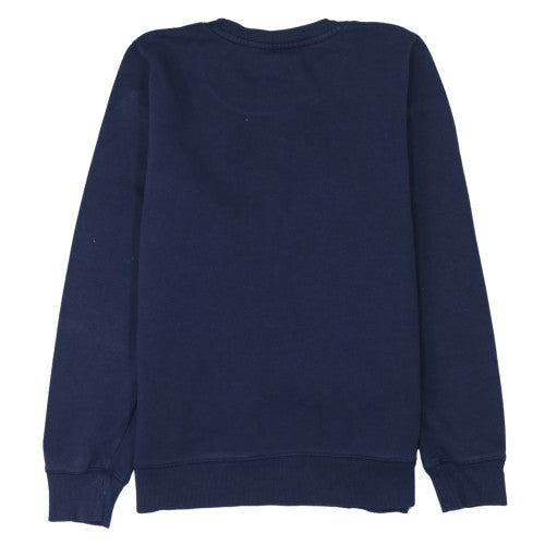 Champion Men's Blue Pullover Sweatshirt M Crew Neck Fleece