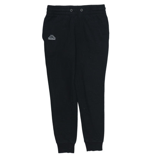 Kappa Men's Black Jogger Trousers Small Elastic Waist Casual