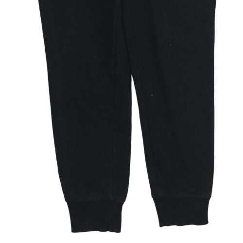 Kappa Men's Black Jogger Trousers Small Elastic Waist Casual