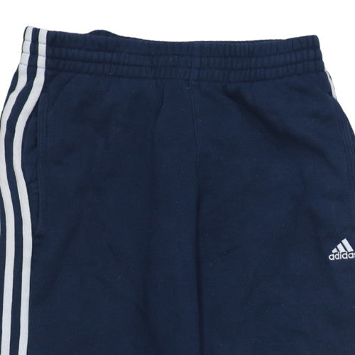 Adidas Men's Blue Regular Fit Sweatpants Size S