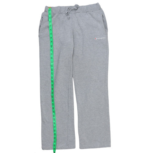 Champion Men's Grey Sweatpants Jogger M with Elastic Waist