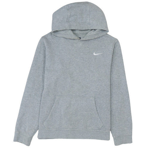 Nike Boys Grey Pullover Hoodie XL 13-15 Years Fleece Lined Sweatshirt