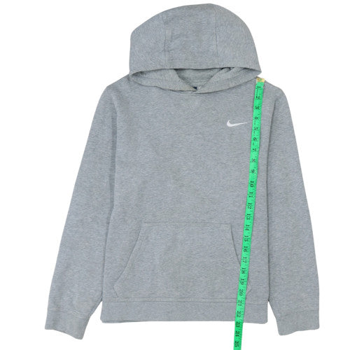 Nike Boys Grey Pullover Hoodie XL 13-15 Years Fleece Lined Sweatshirt