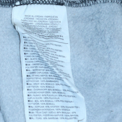 Nike Men's Grey Camouflage Pullover Hoodie Size L