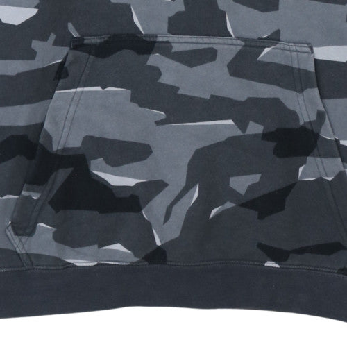 Nike Men's Grey Camouflage Pullover Hoodie Size L