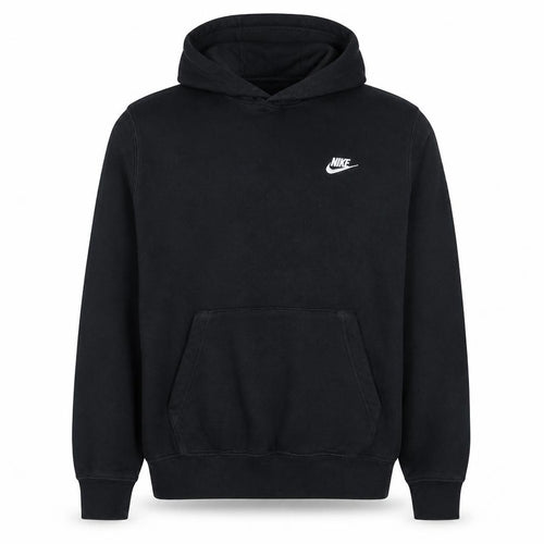 Nike Men's Black Pullover Hoodie L Fleece Sportswear Sweatshirt
