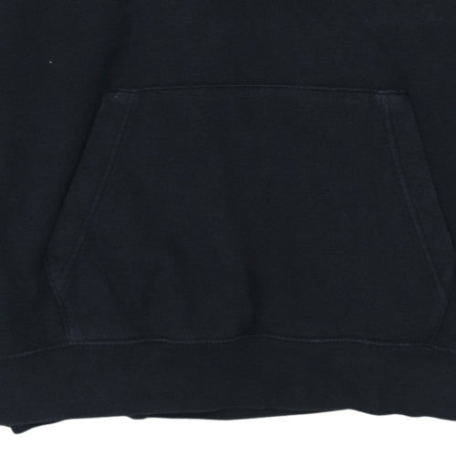 Nike Men's Black Pullover Hoodie L Fleece Sportswear Sweatshirt