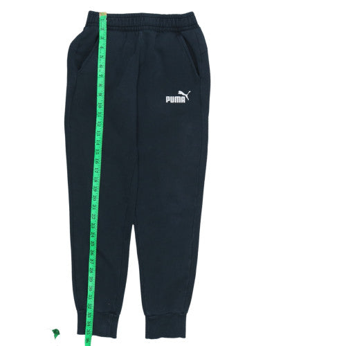 Puma Men's Black XS Jogger Sweatpants with Logo