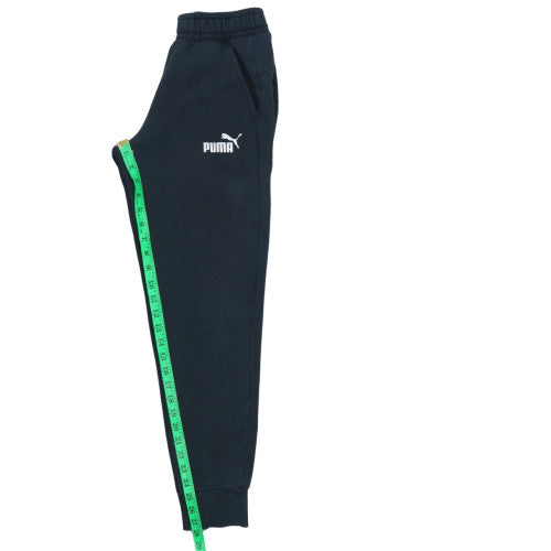 Puma Men's Black XS Jogger Sweatpants with Logo