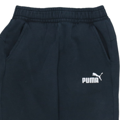 Puma Men's Black XS Jogger Sweatpants with Logo
