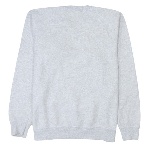 Harper & Lewis Womens Grey Dinosaur Print Pullover Sweatshirt L