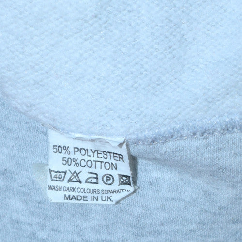 Harper & Lewis Womens Grey Dinosaur Print Pullover Sweatshirt L