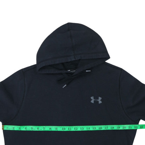 Under Armour Men's Black Medium Pullover Hoodie ColdGear Fleece