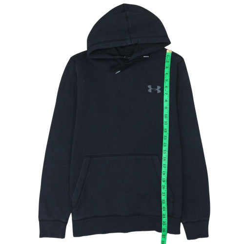 Under Armour Men's Black Medium Pullover Hoodie ColdGear Fleece