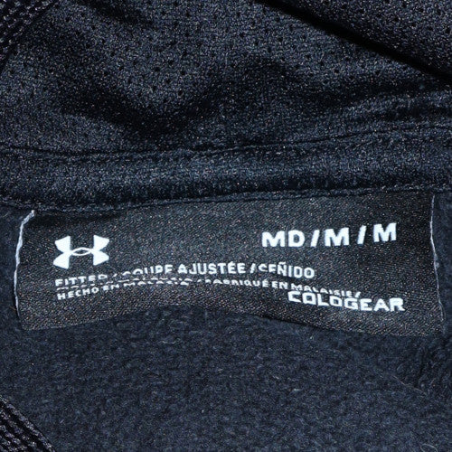 Under Armour Men's Black Medium Pullover Hoodie ColdGear Fleece
