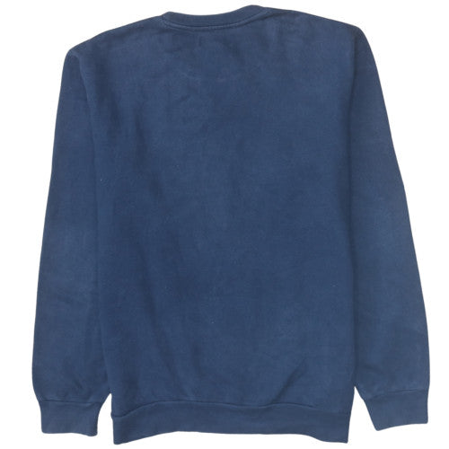 Adidas Men's Blue Crew Neck Pullover Sweatshirt Size M