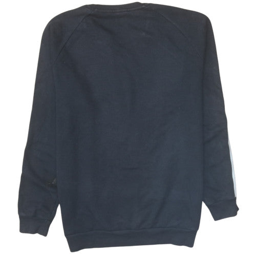 Adidas Women's Black Crew Neck Pullover Sweatshirt Size S 8-10