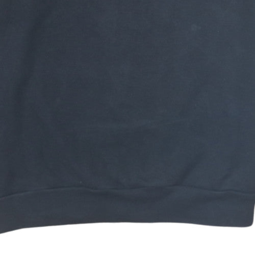 Adidas Women's Black Crew Neck Pullover Sweatshirt Size S 8-10