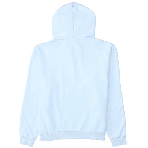 Puma Women Light Blue Pullover Hoodie Sweatshirt Size 14