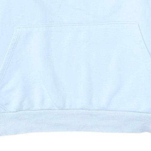 Puma Women Light Blue Pullover Hoodie Sweatshirt Size 14