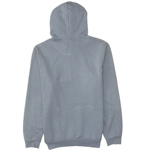 Puma Mens Grey Pullover Hoodie Medium Graphic Sports Fleece