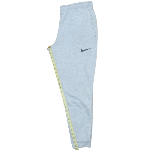 Nike Men's Grey Dri-FIT Tapered Sweatpants Medium