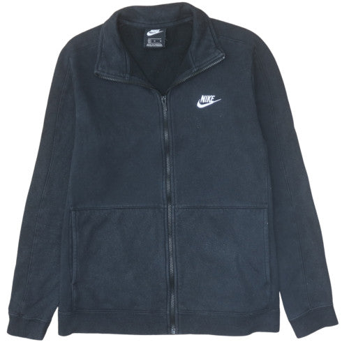 Nike Men's Black Full Zip Sweatshirt M Fleece Classic Style