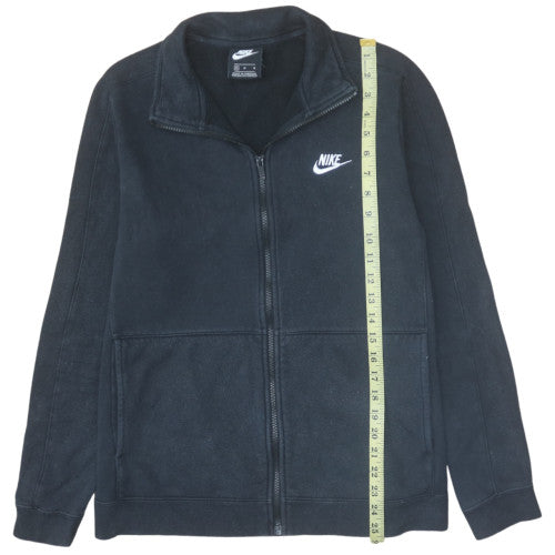 Nike Men's Black Full Zip Sweatshirt M Fleece Classic Style