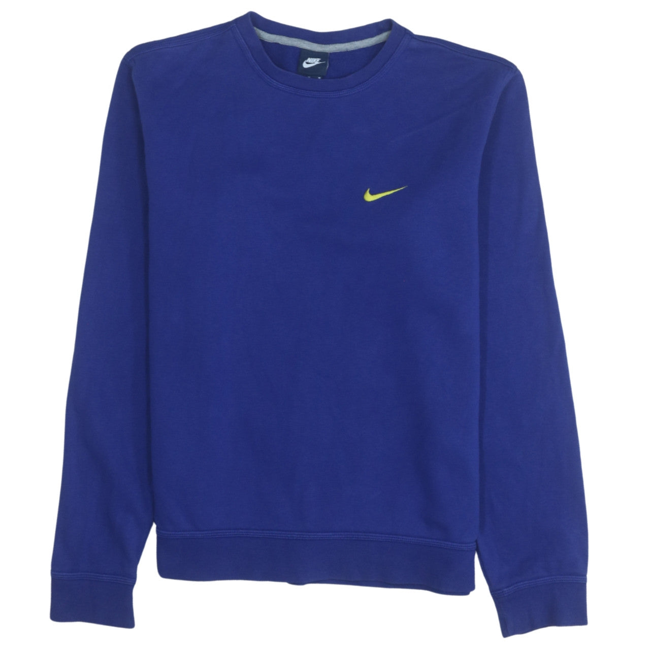 Nike Men's Blue Crew Neck Logo Pullover Sweatshirt Size M