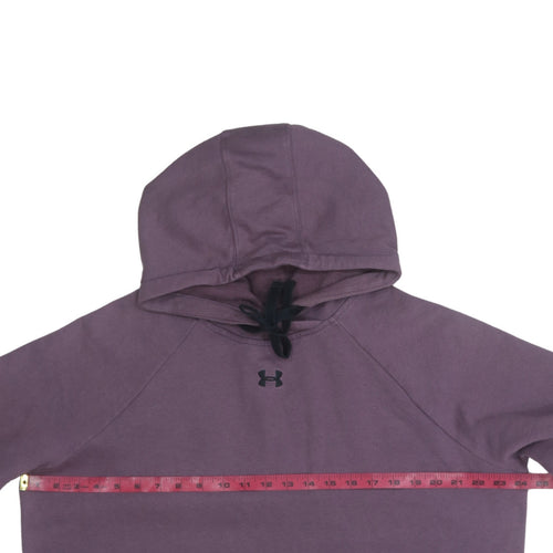 Under Armour Women Purple XL Pullover Hoodie Loose Fit Sportswear